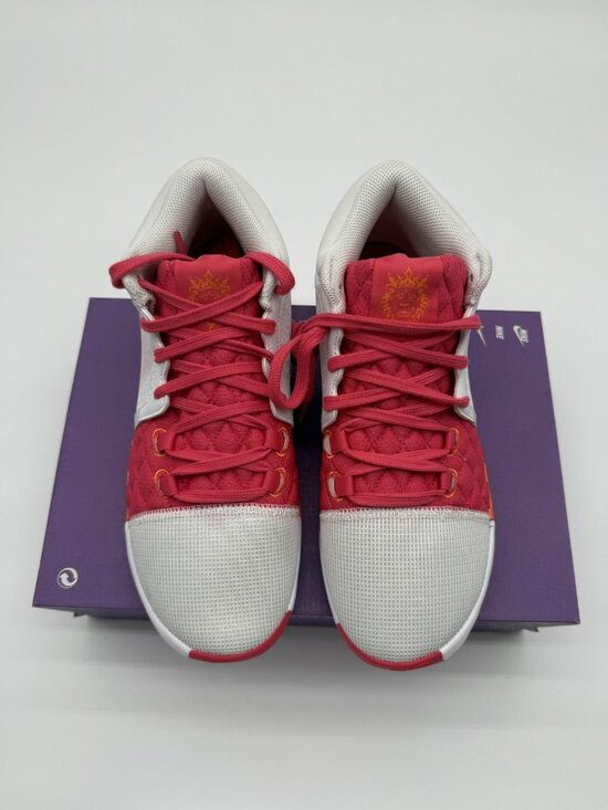 New Nike LeBron Witness VIII Shoes Men\'s Size 9 White Pink Basketball FB2239 104 main image 6